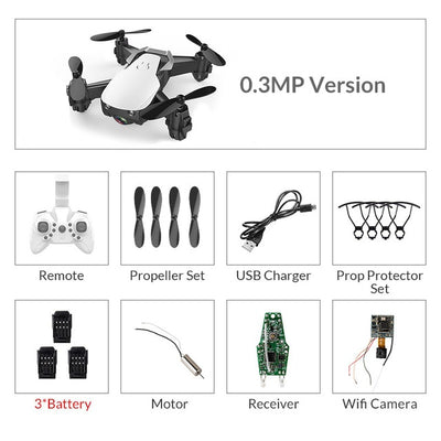 Mini Drone With/Without HD Camera Hight Hold Mode