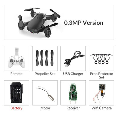 Mini Drone With/Without HD Camera Hight Hold Mode